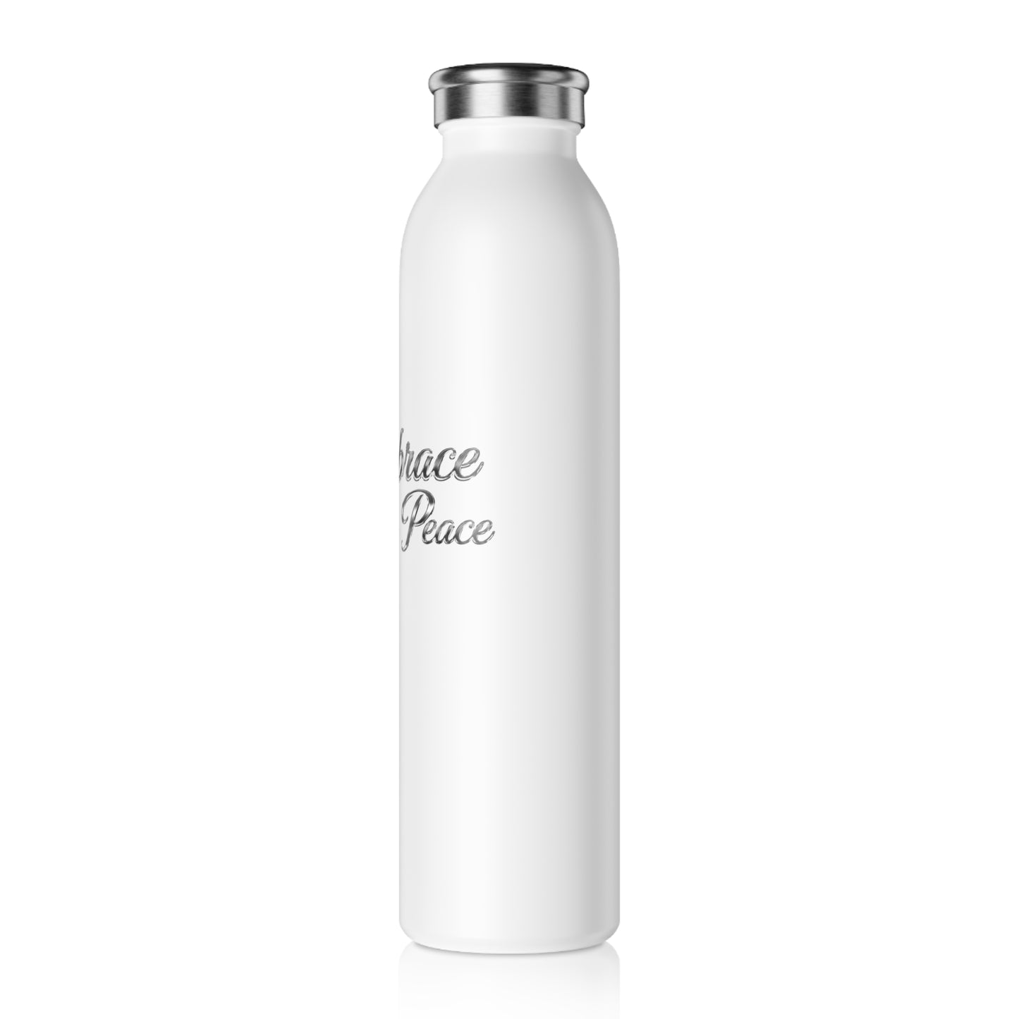 Slim Water Bottle – Embrace God’s Peace