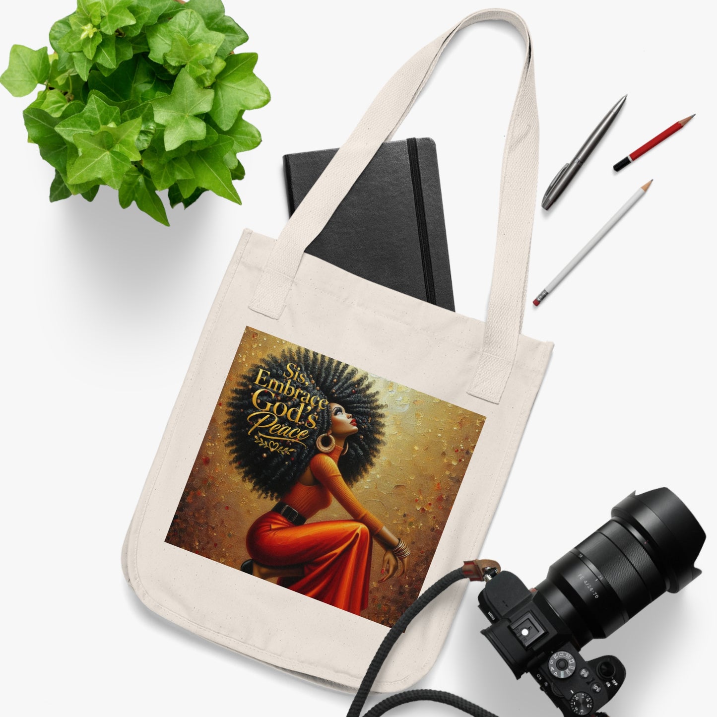Organic Canvas Tote Bag