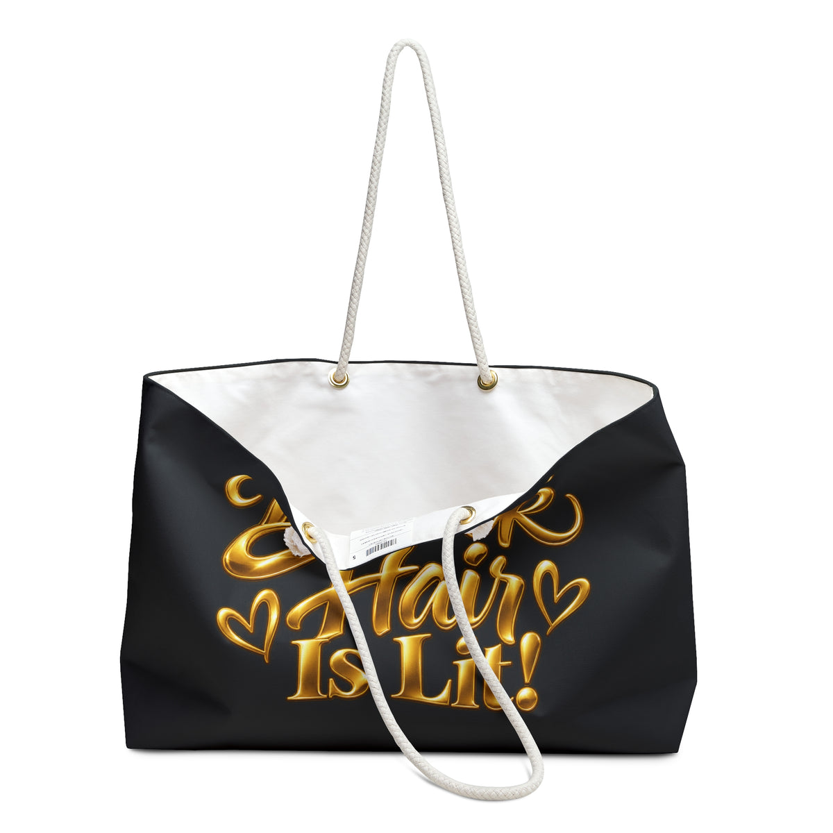 Black Hair Is Lit!
(Product Bag)