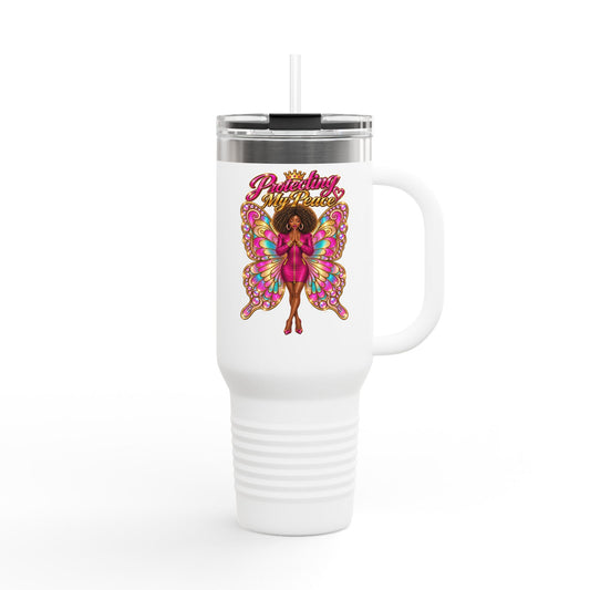 Protecting My Peace (Insulated  40 oz Travel Tumbler)