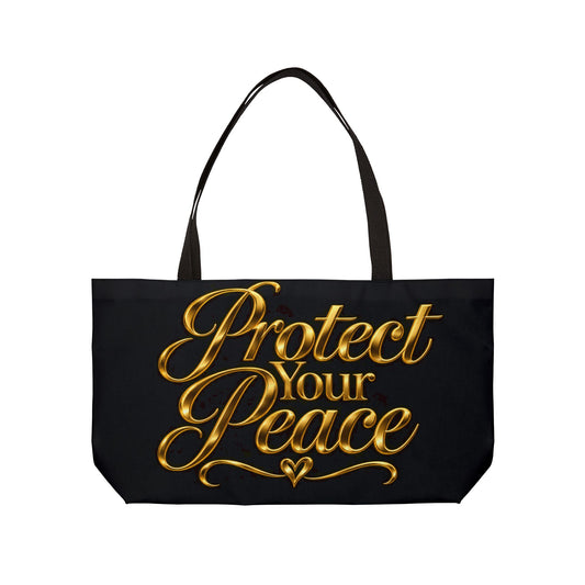 Protect Your Peace Weekender Tote Bag