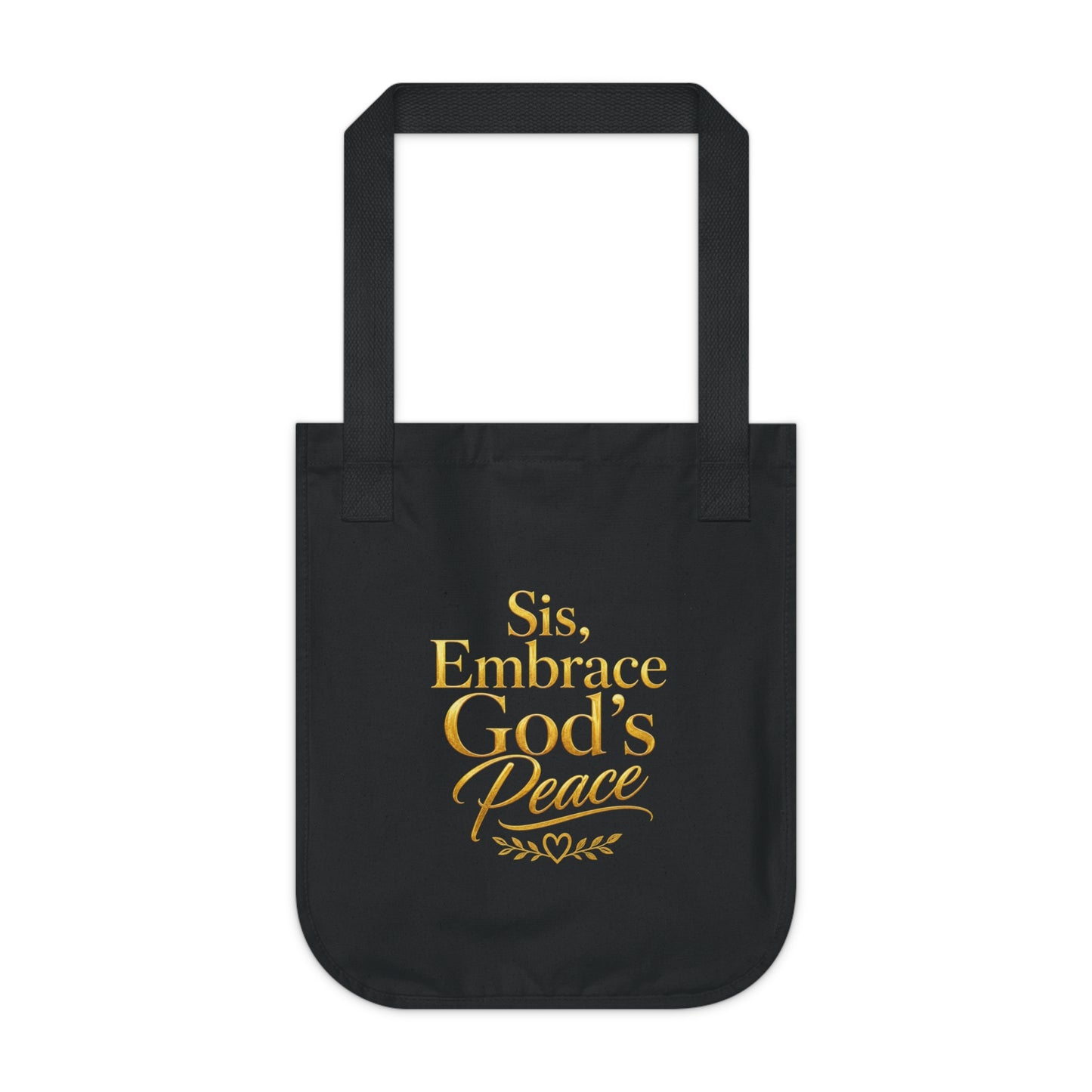 Organic Canvas Tote Bag