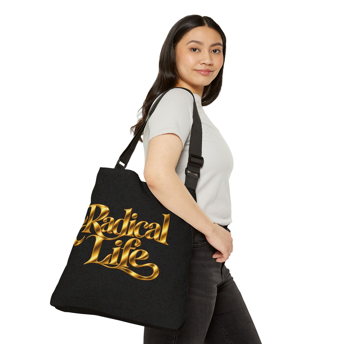 Radical Praise Radical Life Adjustable Tote Bag (AOP)