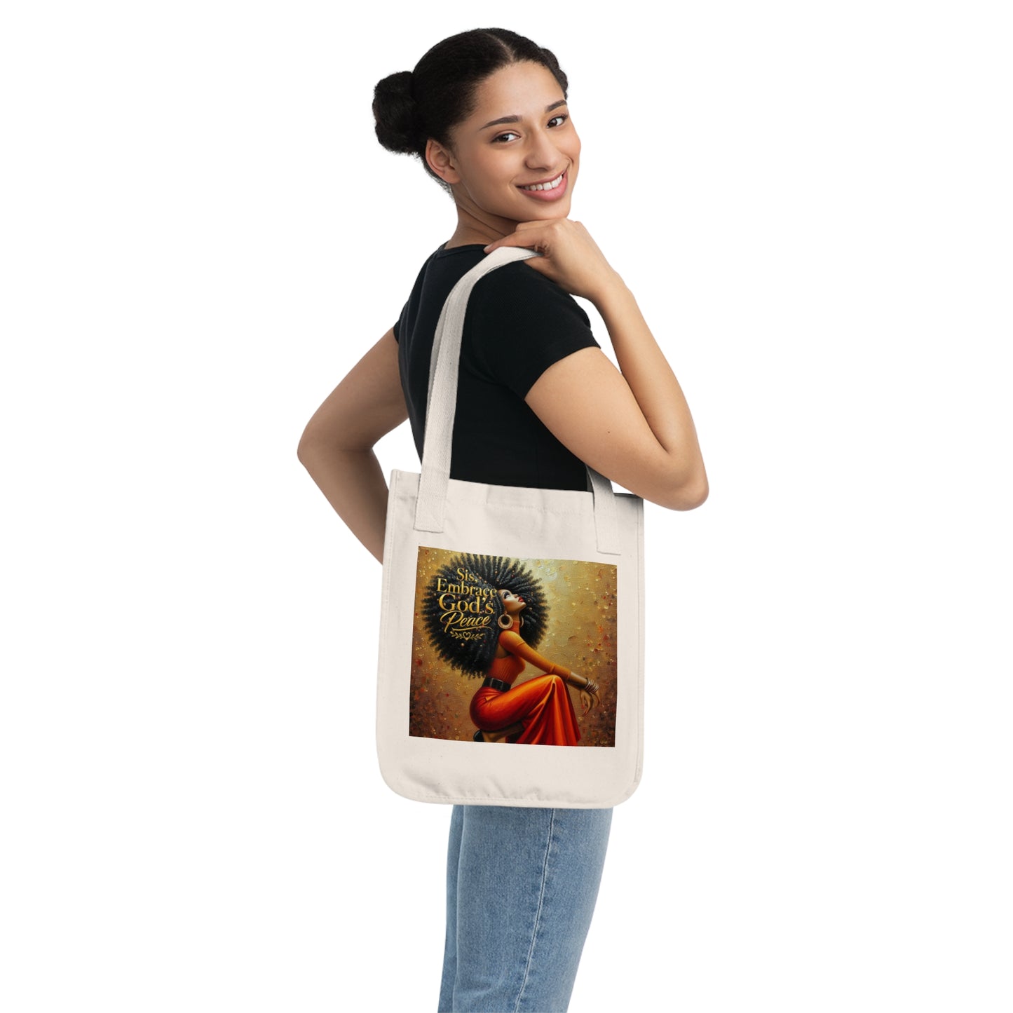 Organic Canvas Tote Bag