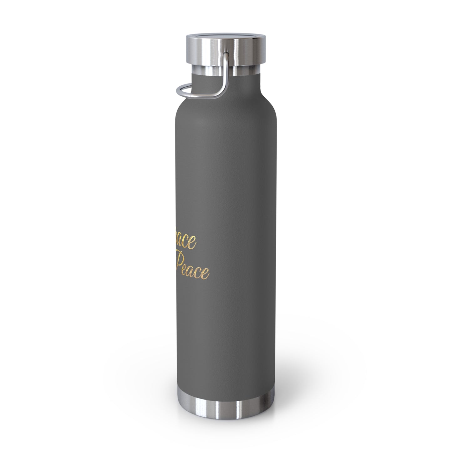 Copper Vacuum Insulated Bottle, 22oz - Embrace God’s Peace