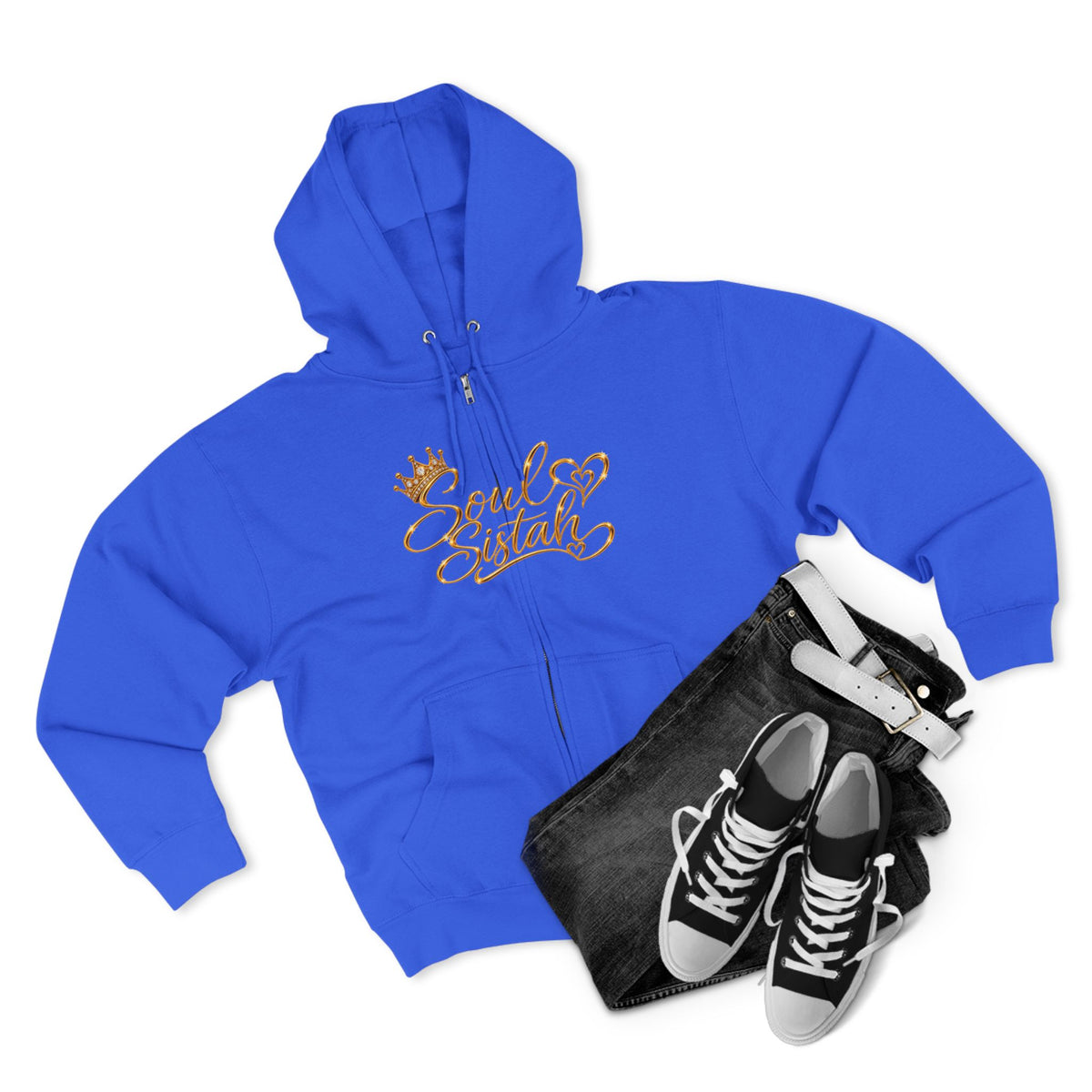 Soul Sistah Zip-Up Hoodie