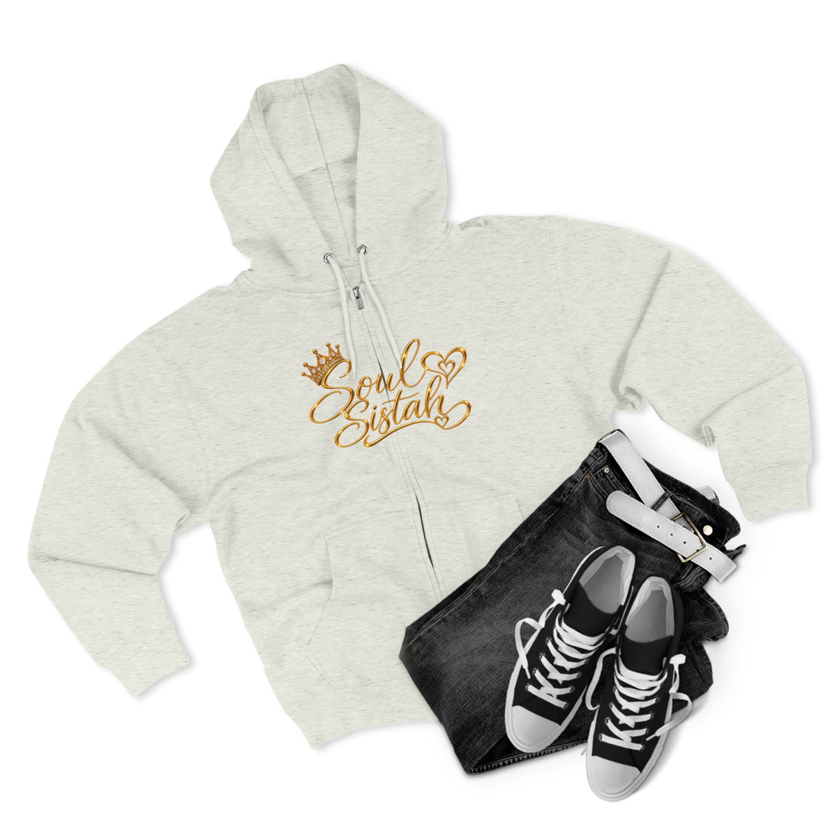 Soul Sistah Zip-Up Hoodie