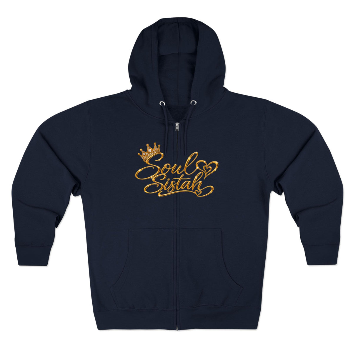 Soul Sistah Zip-Up Hoodie