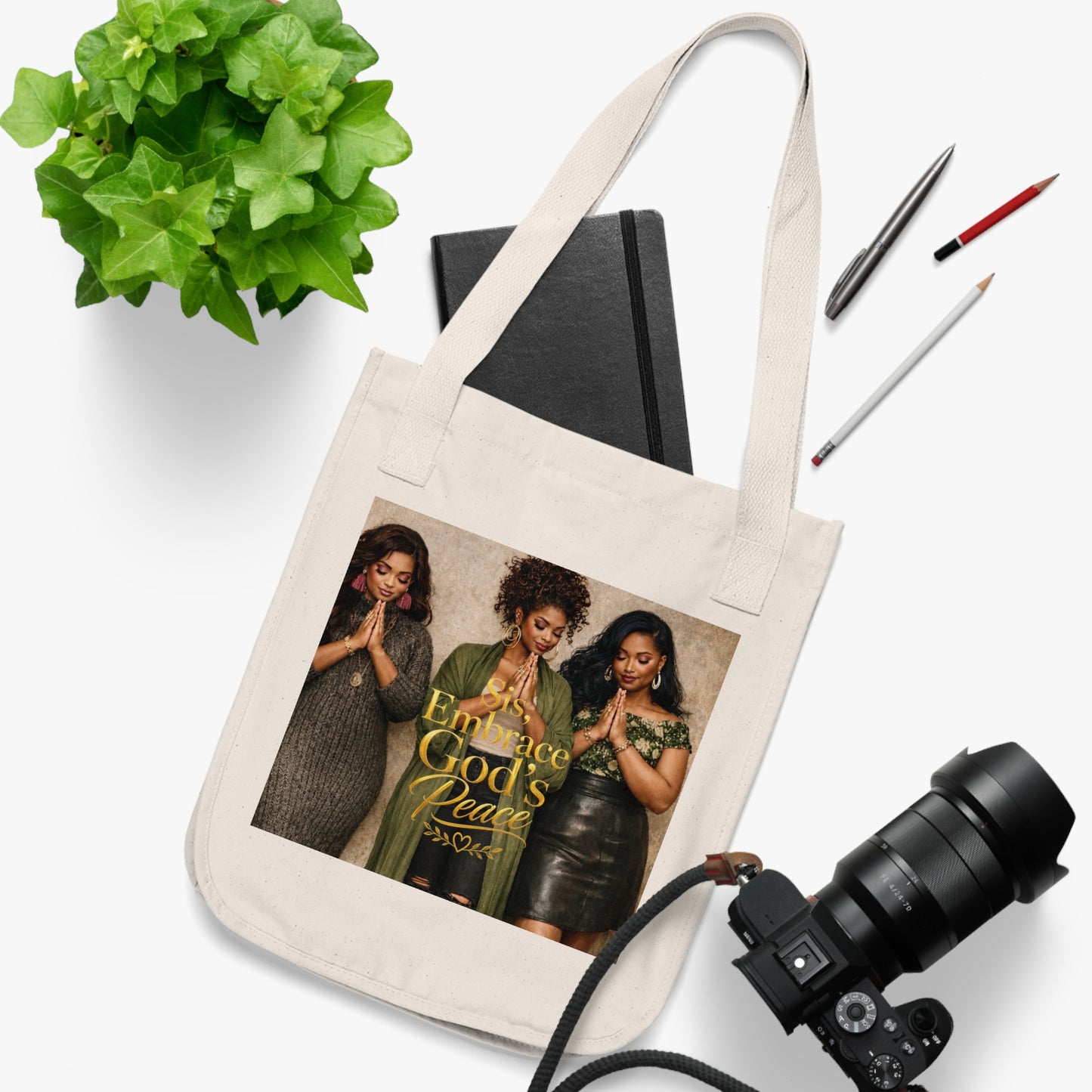 Organic Canvas Tote Bag