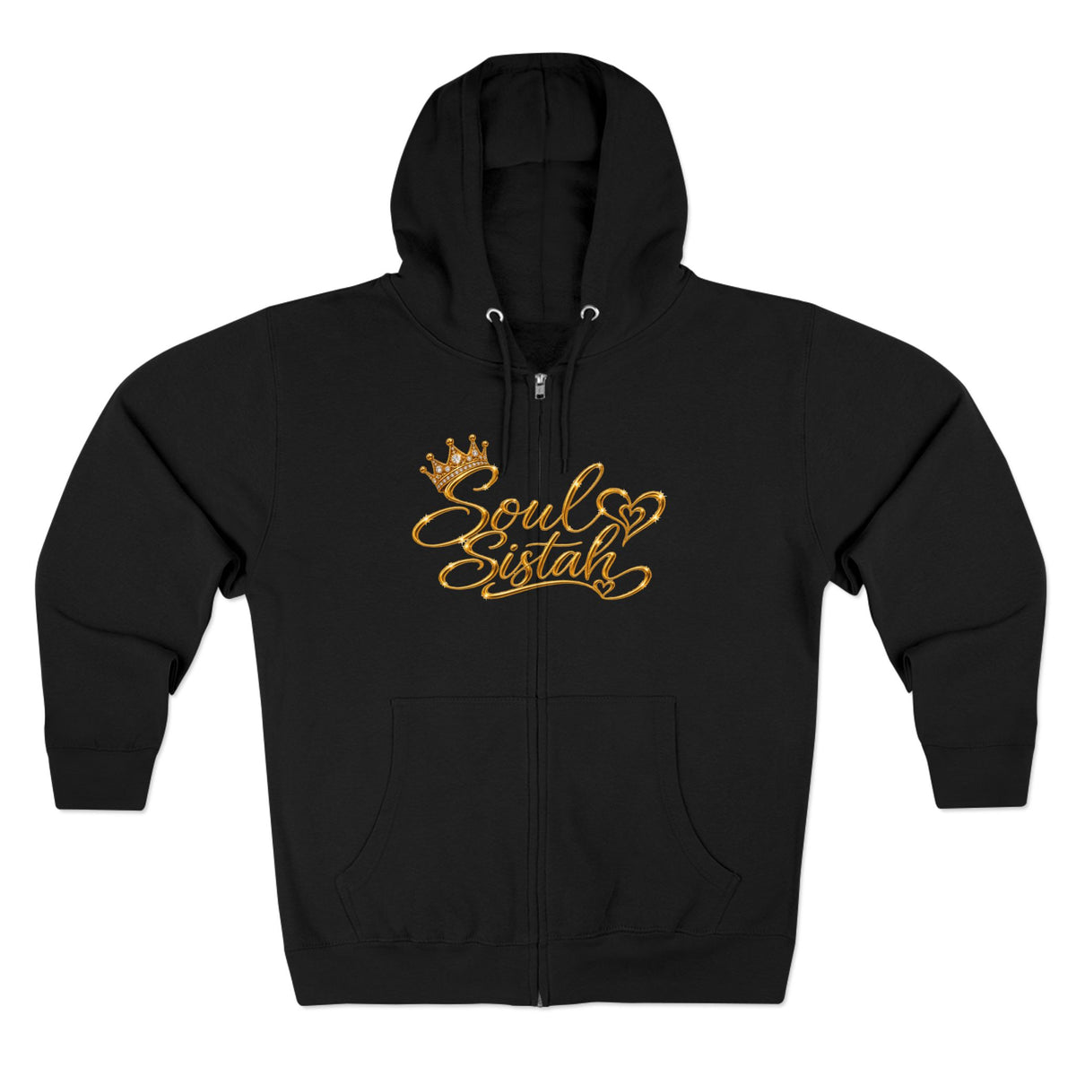 Soul Sistah Zip-Up Hoodie